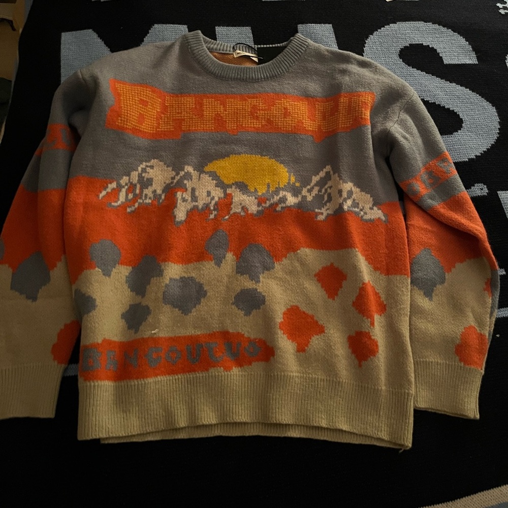 Aelfric Eden sunset mountain sweater